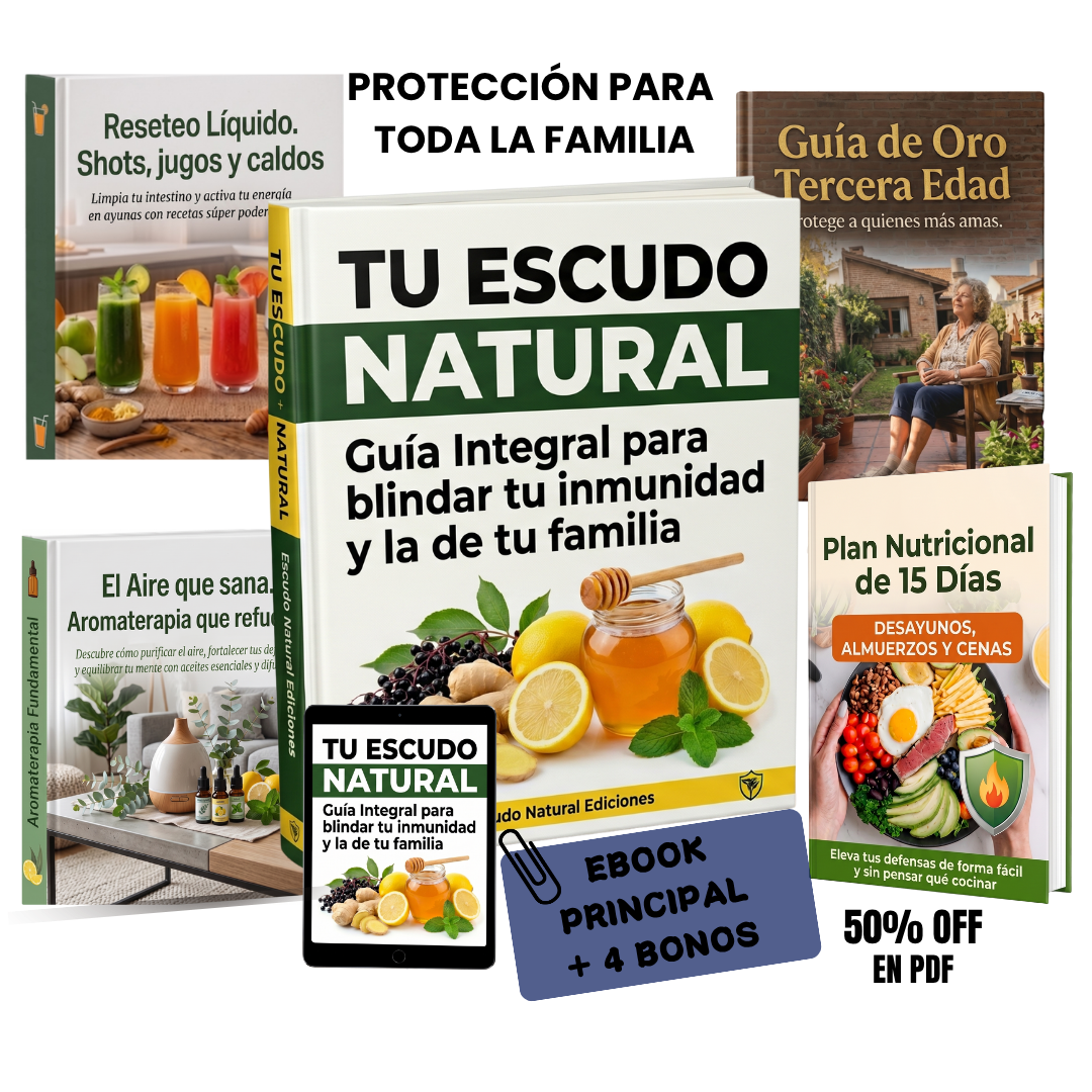 Escudo Natural. Guía Integral para blindar tu inmunidad y la de tu familia