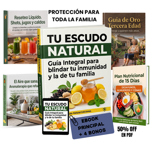 Escudo Natural. Guía Integral para blindar tu inmunidad y la de tu familia